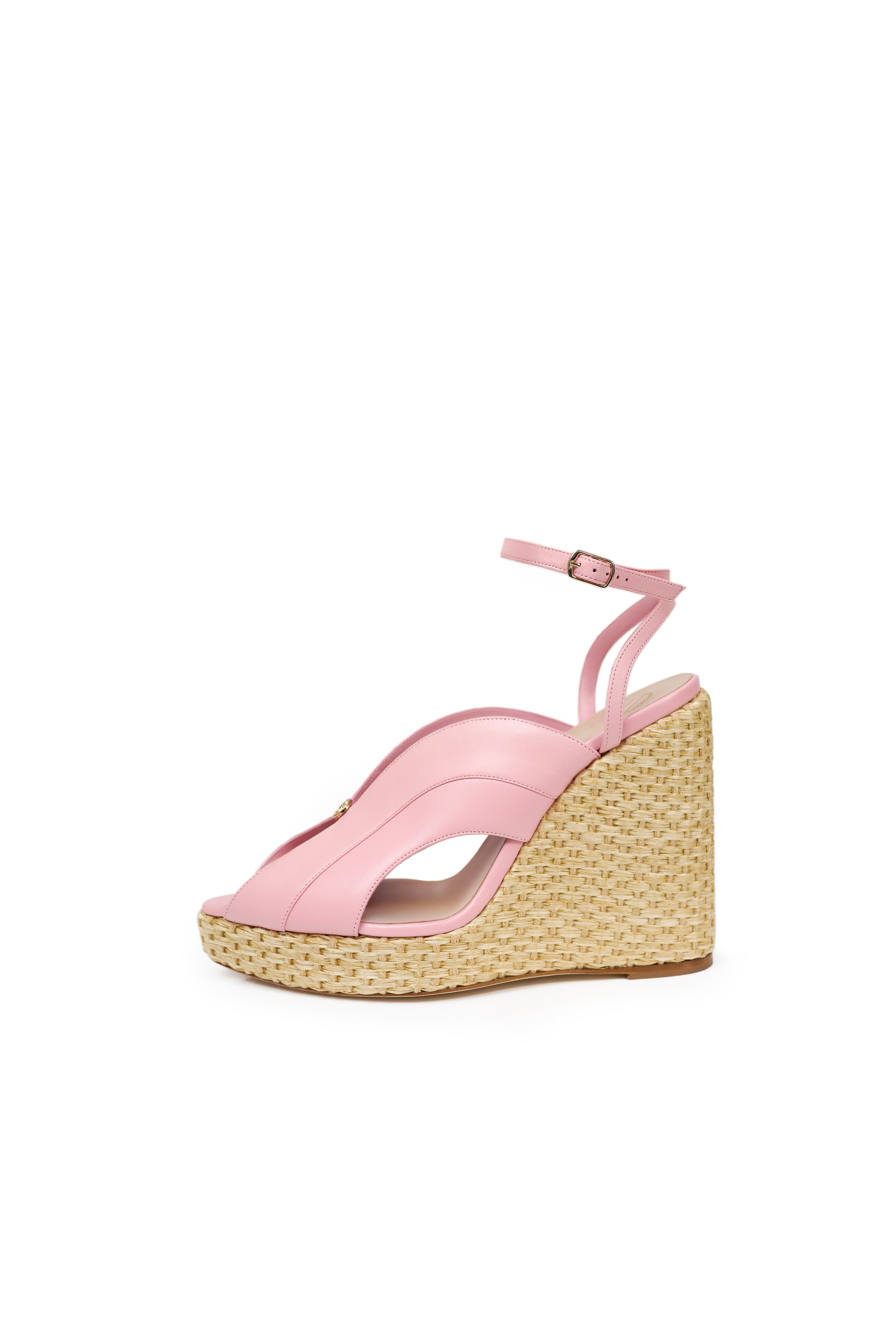 Anya Wedge in Blush