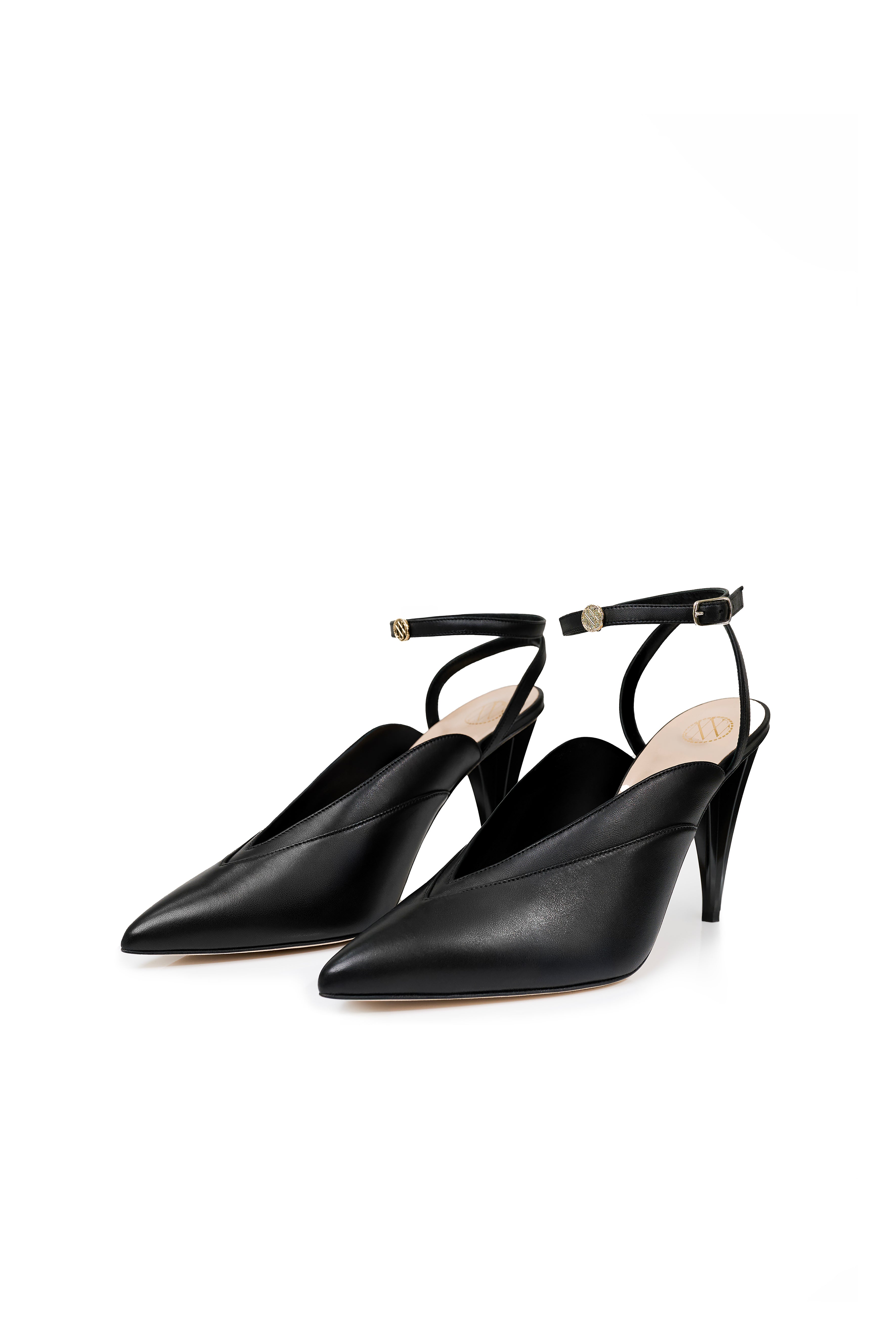 Anima Heels in Matte Black