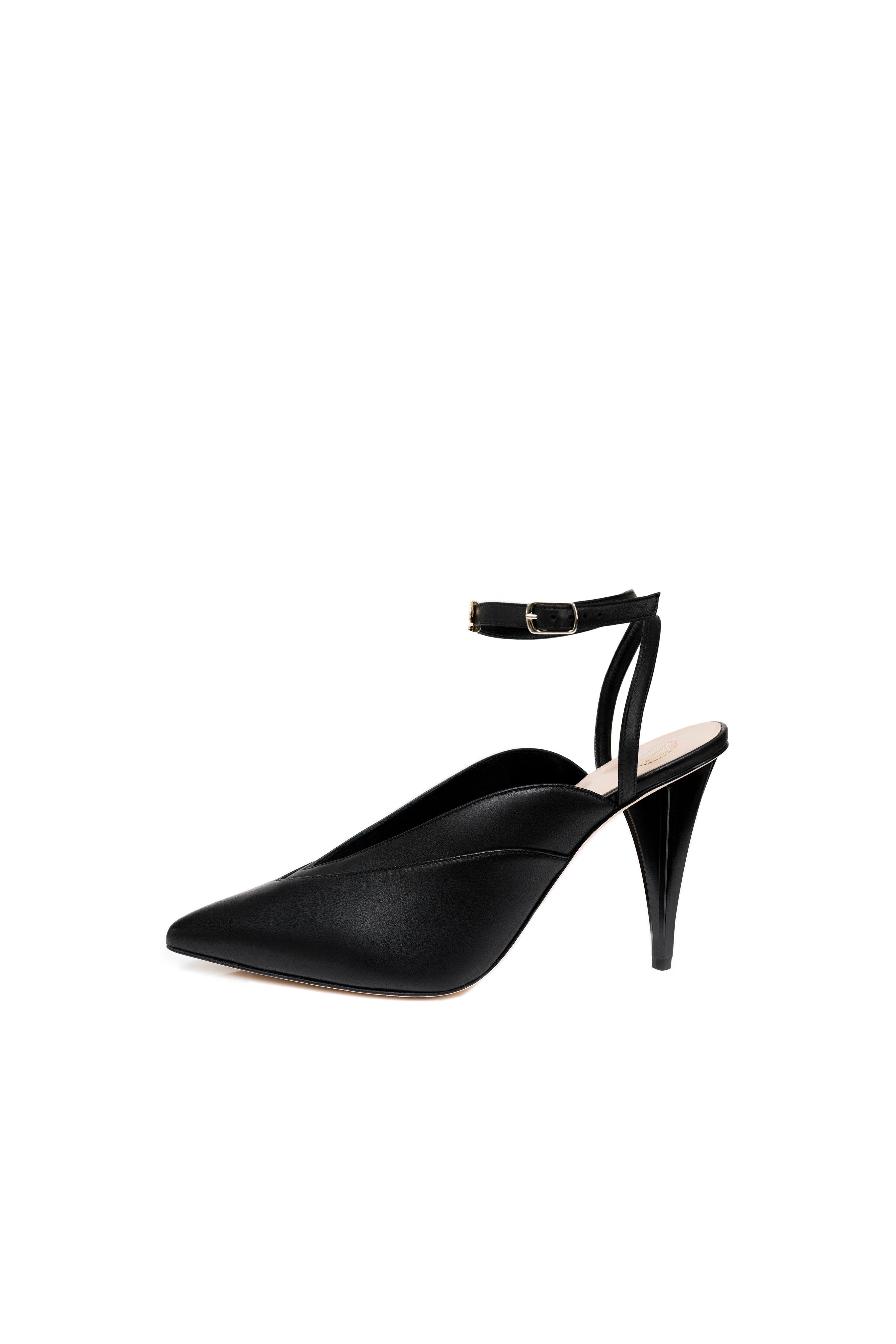 Anima Heels in Matte Black