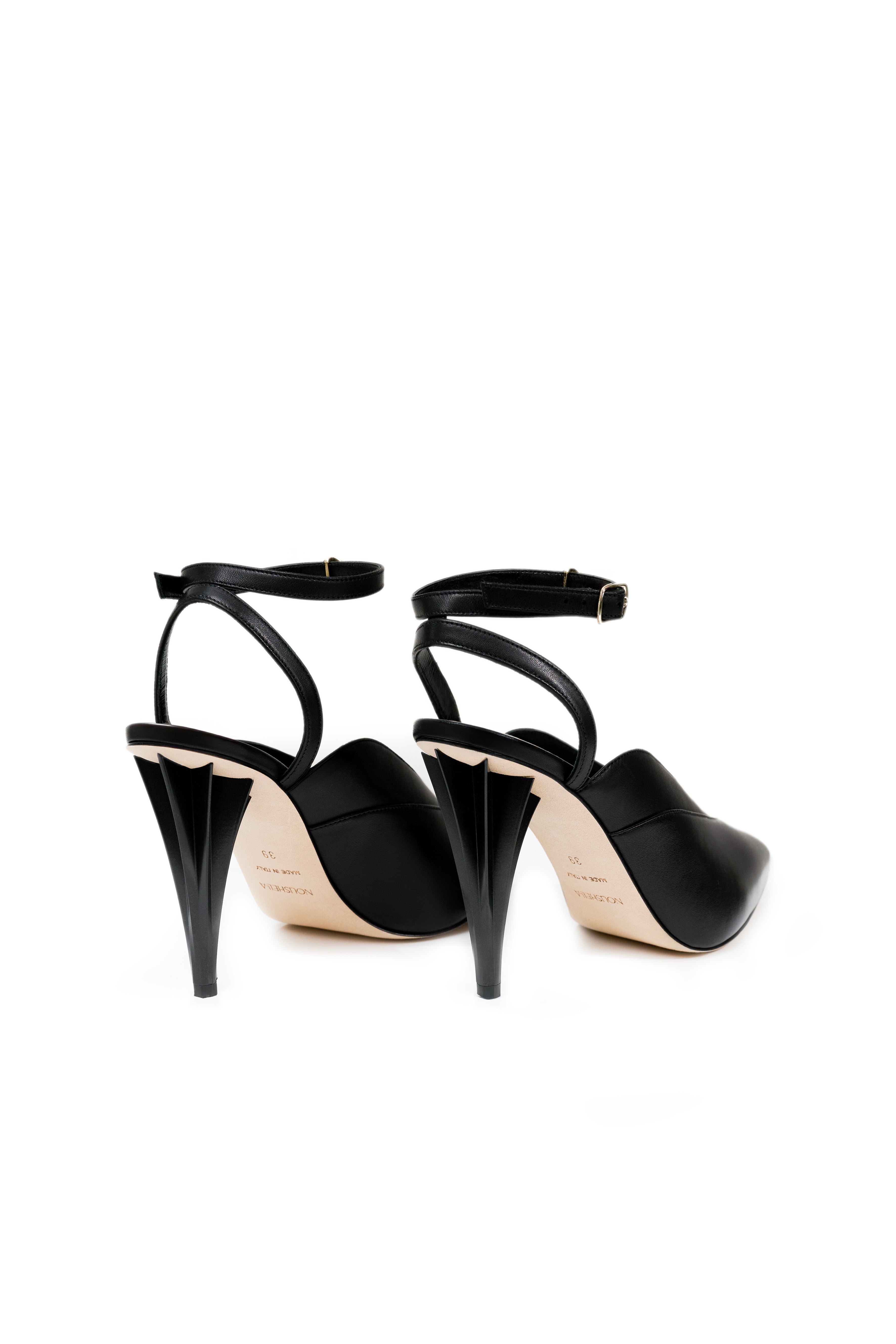 Anima Heels in Matte Black