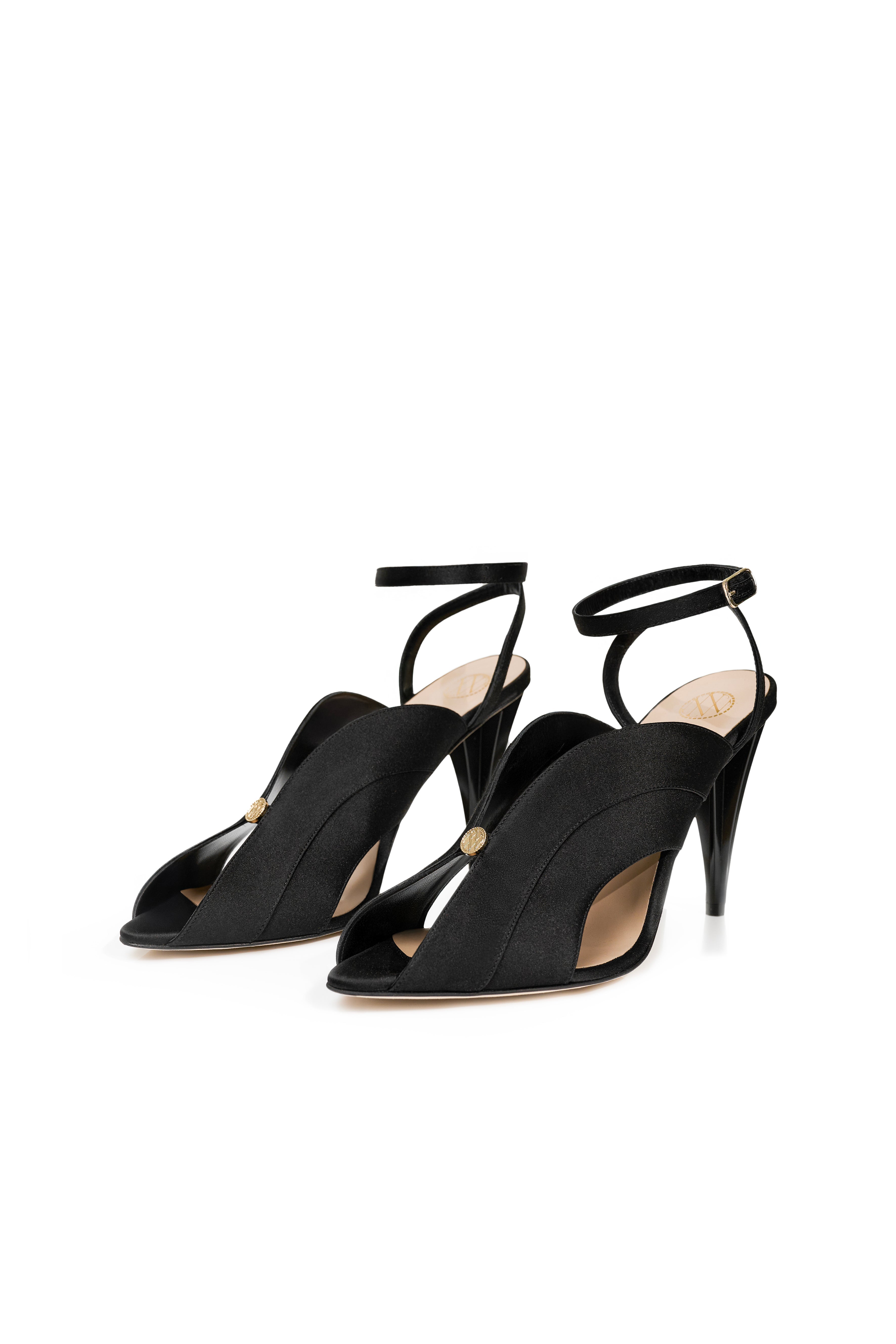 Anya Heels in Black