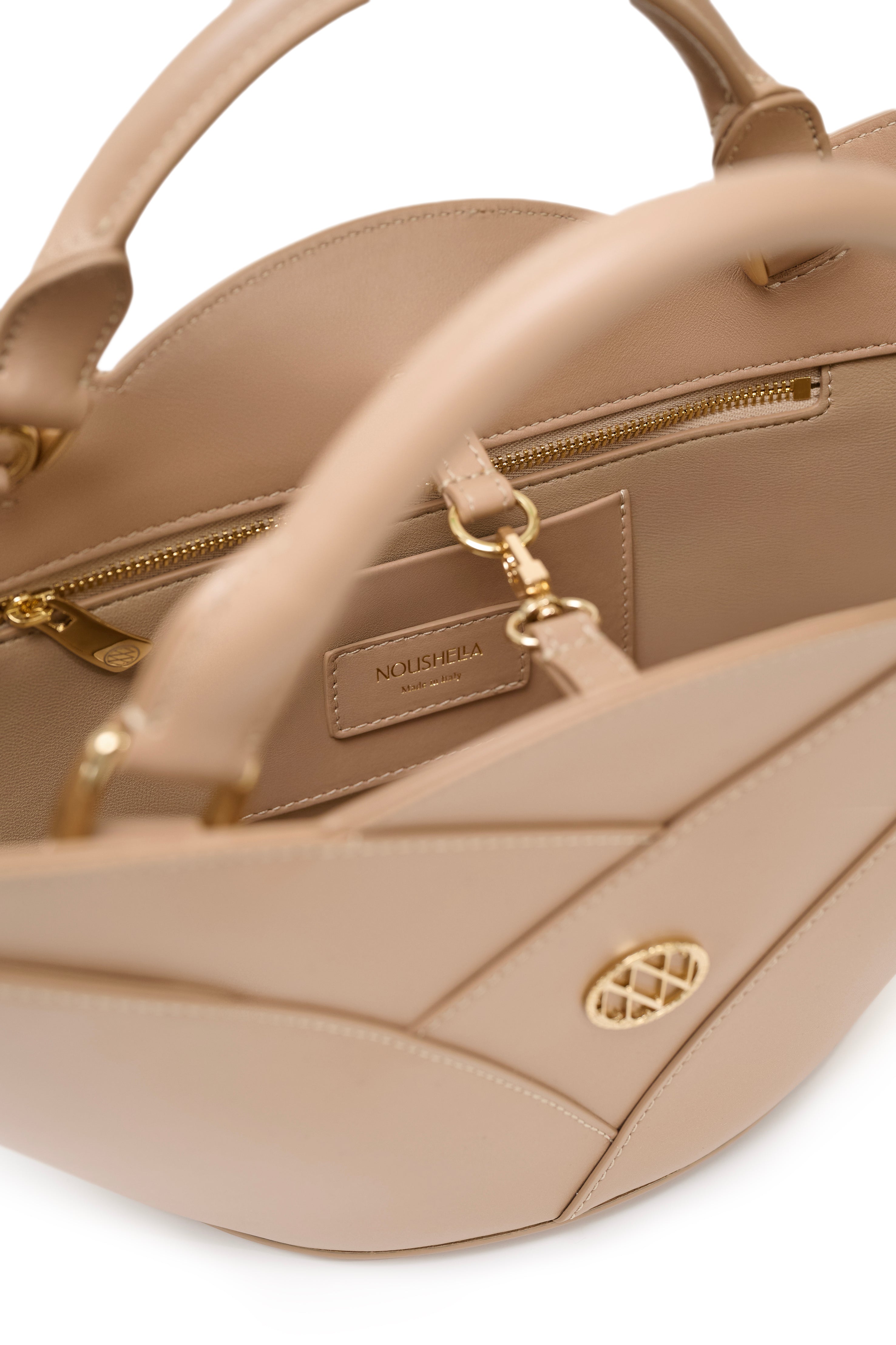 Anima Handbag in Beige