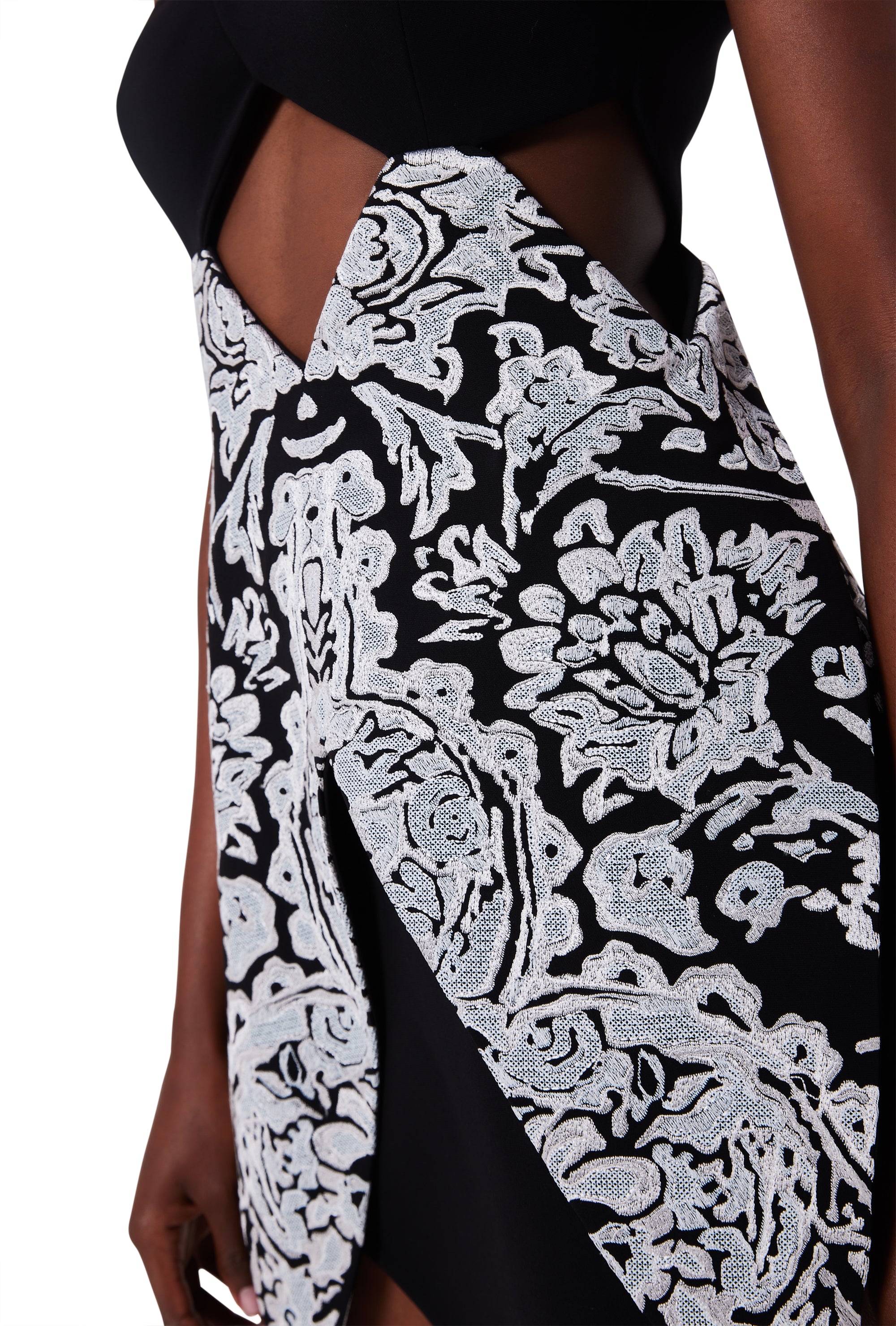 Lovelight Halter Neck Dress in Black