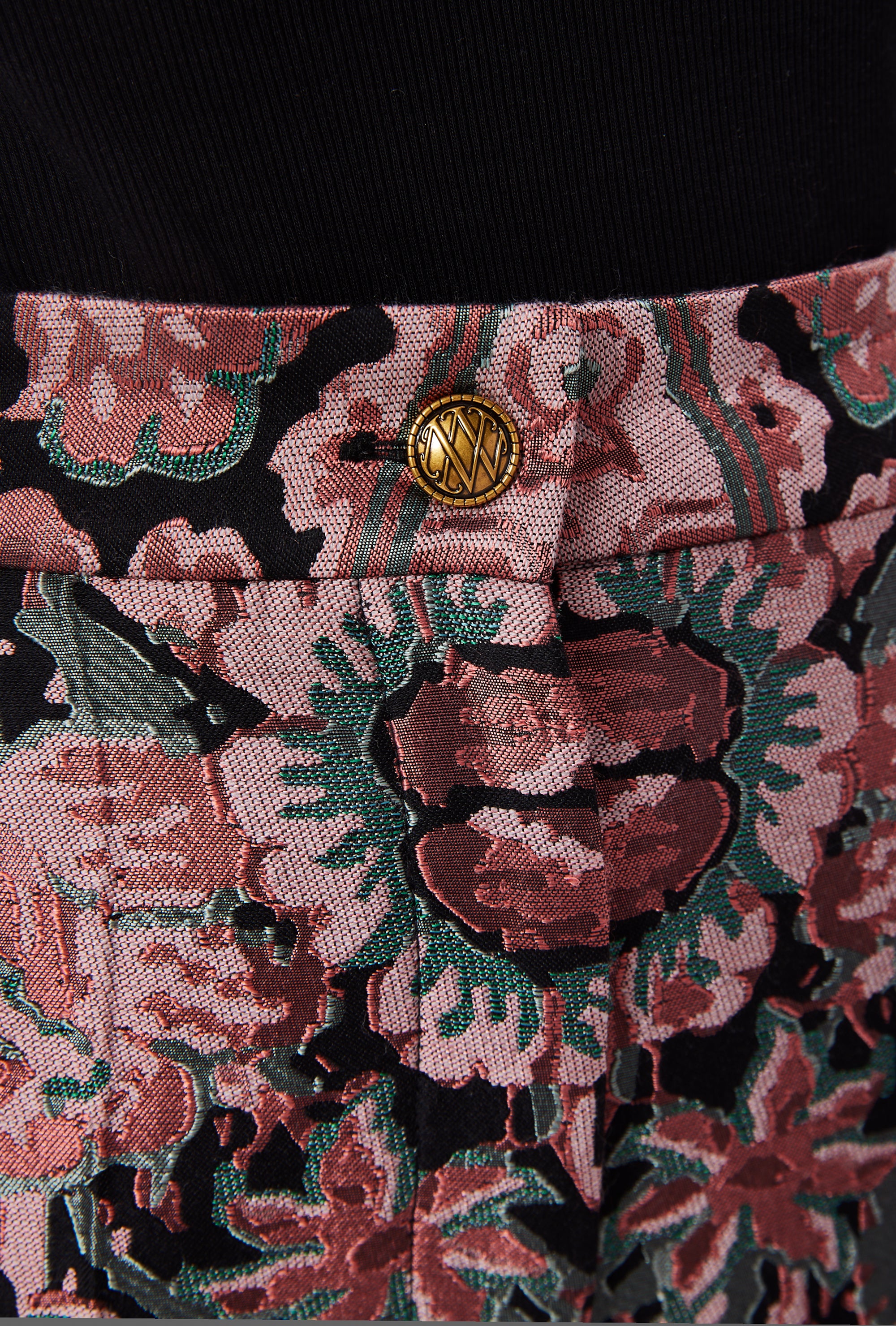 Aria Cropped Trousers in Elysium