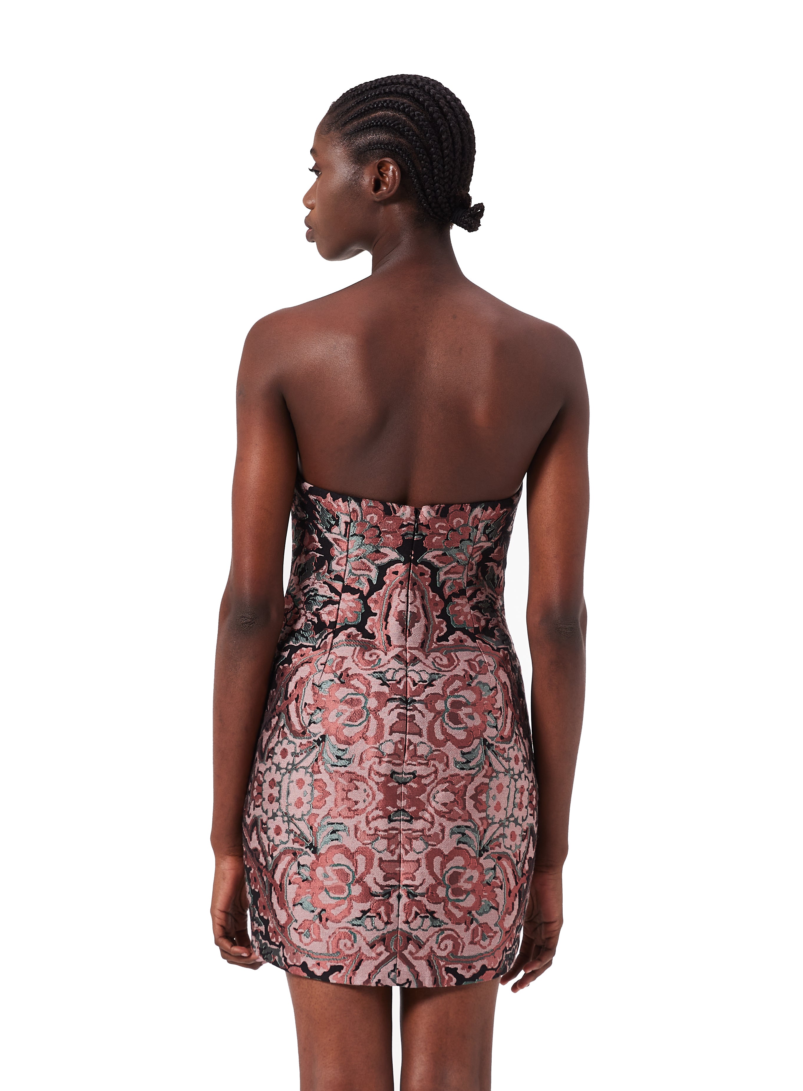 Cora Strapless Dress in Elysium