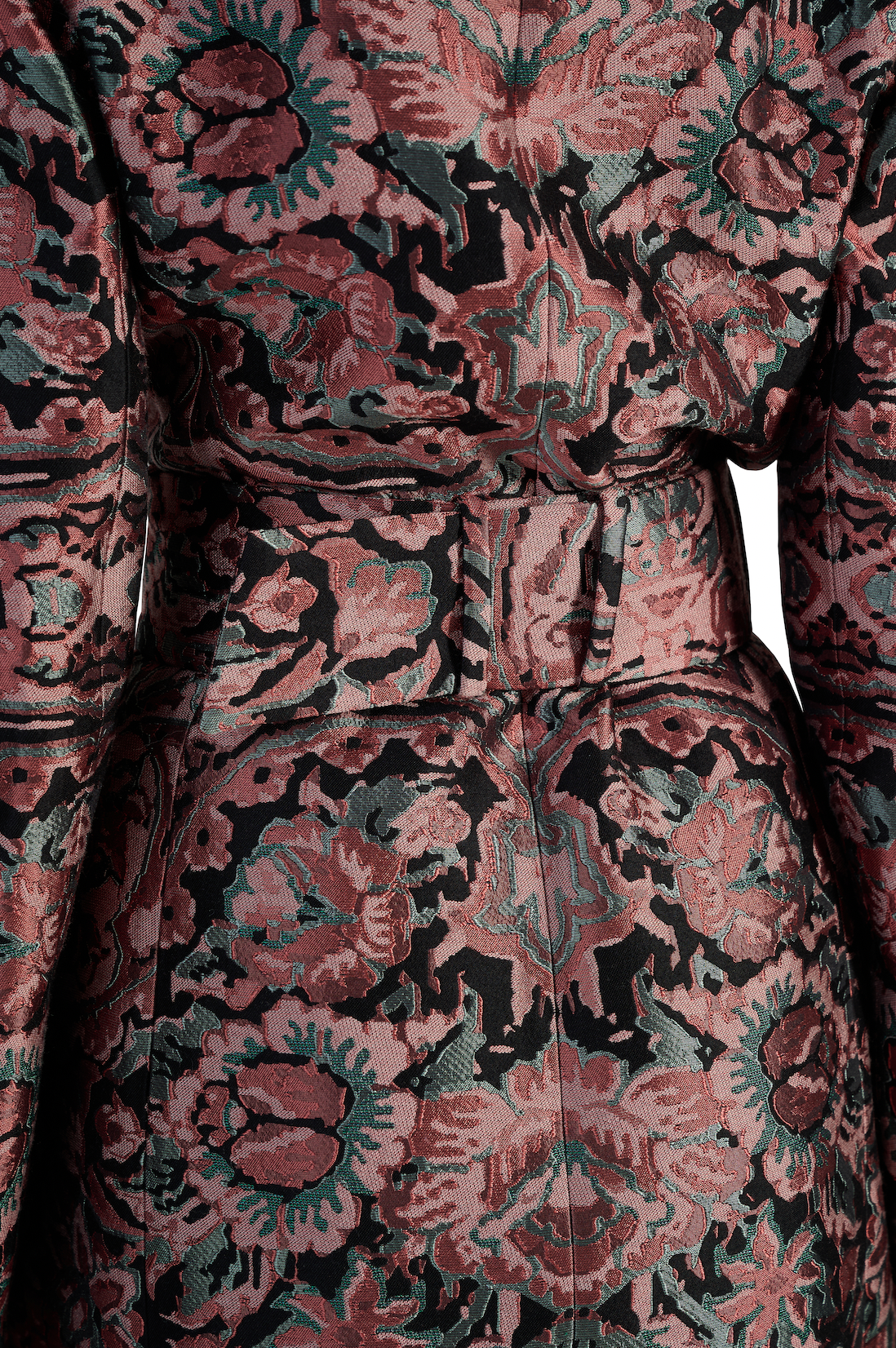 Opulent Long Sleeve Coat in Elysium