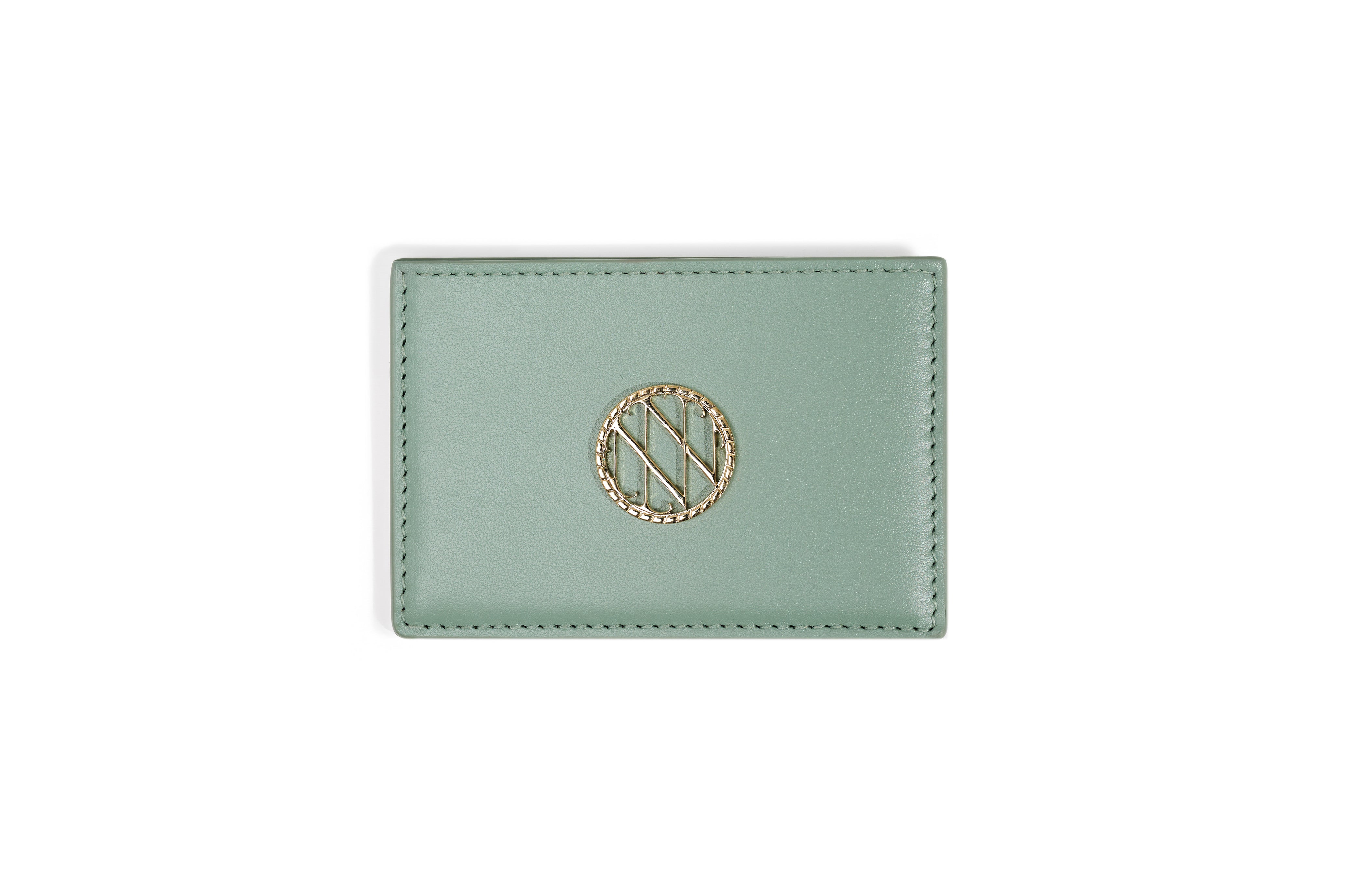 Anima Card Holder in Sage