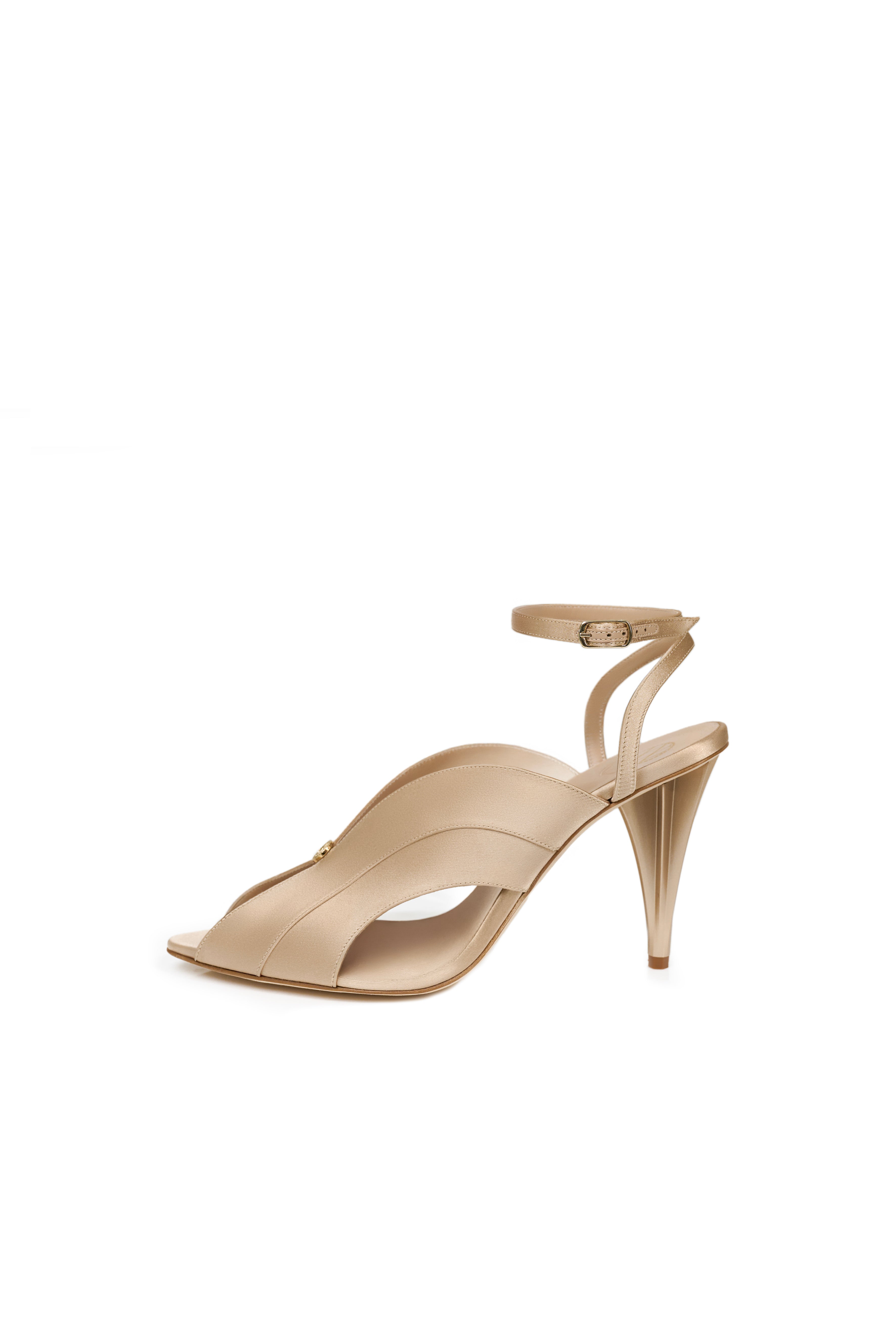 Anya Heels in Beige