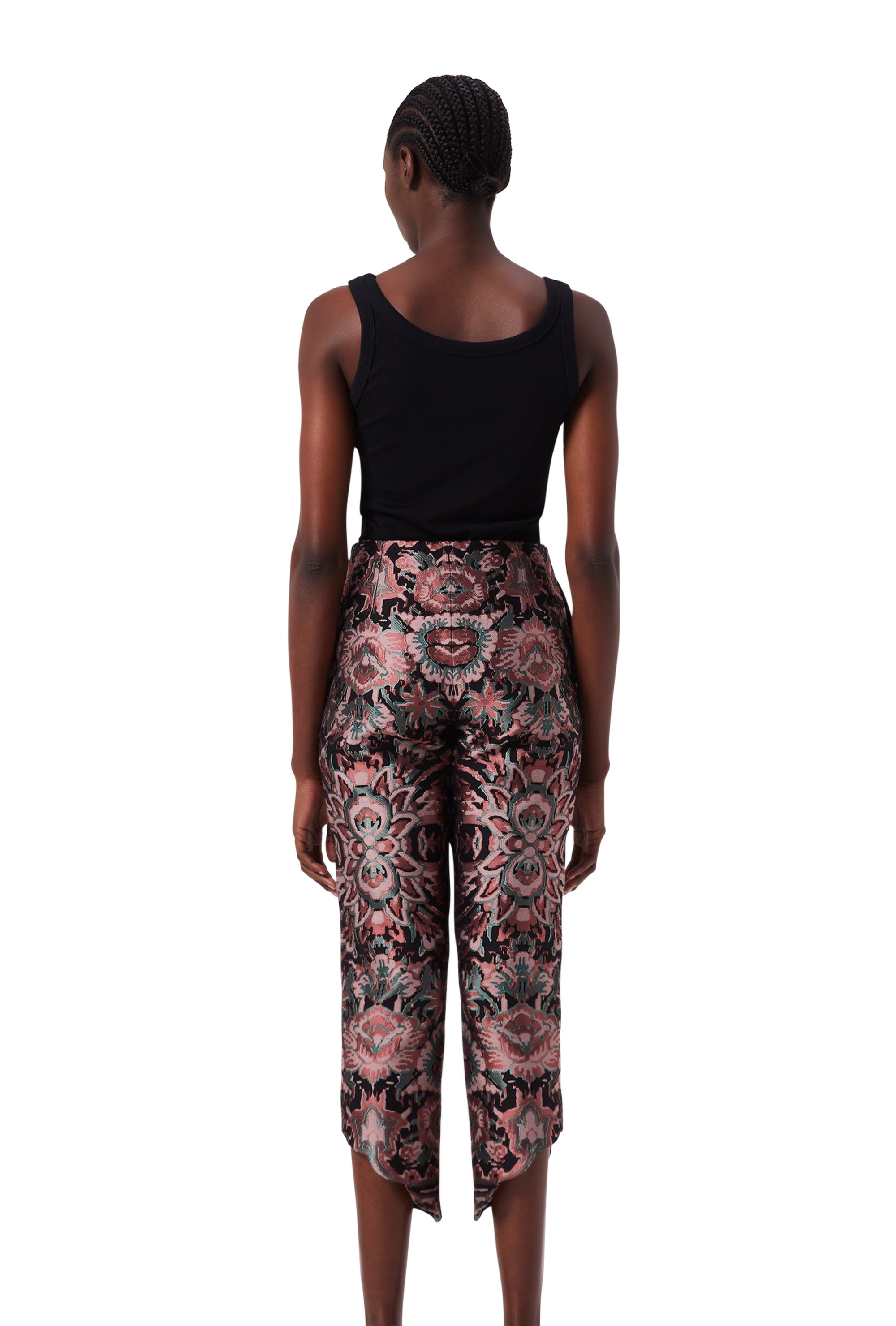 Bract Trousers in Scalloped Elysium