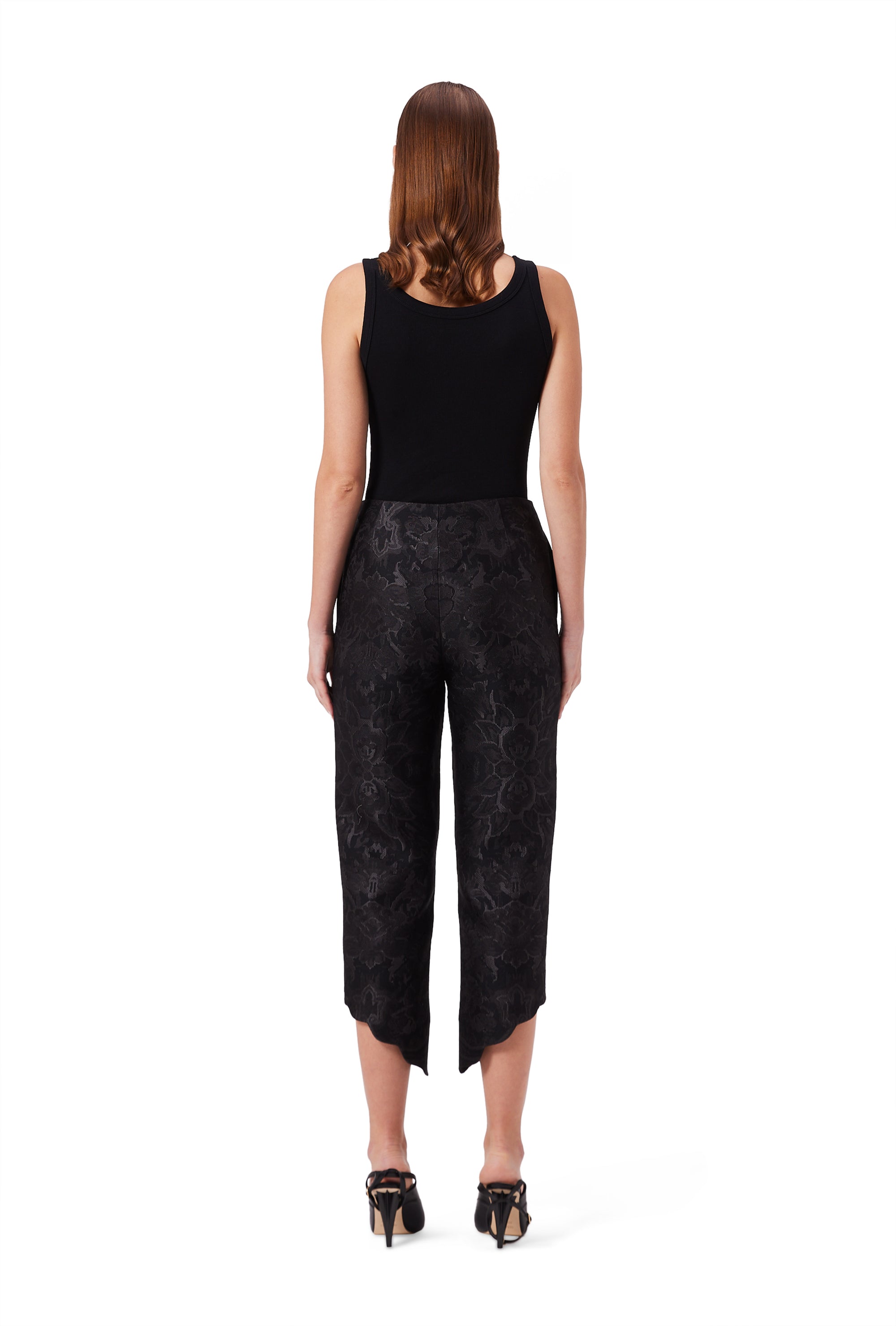 Bract Trousers in Black Elysium